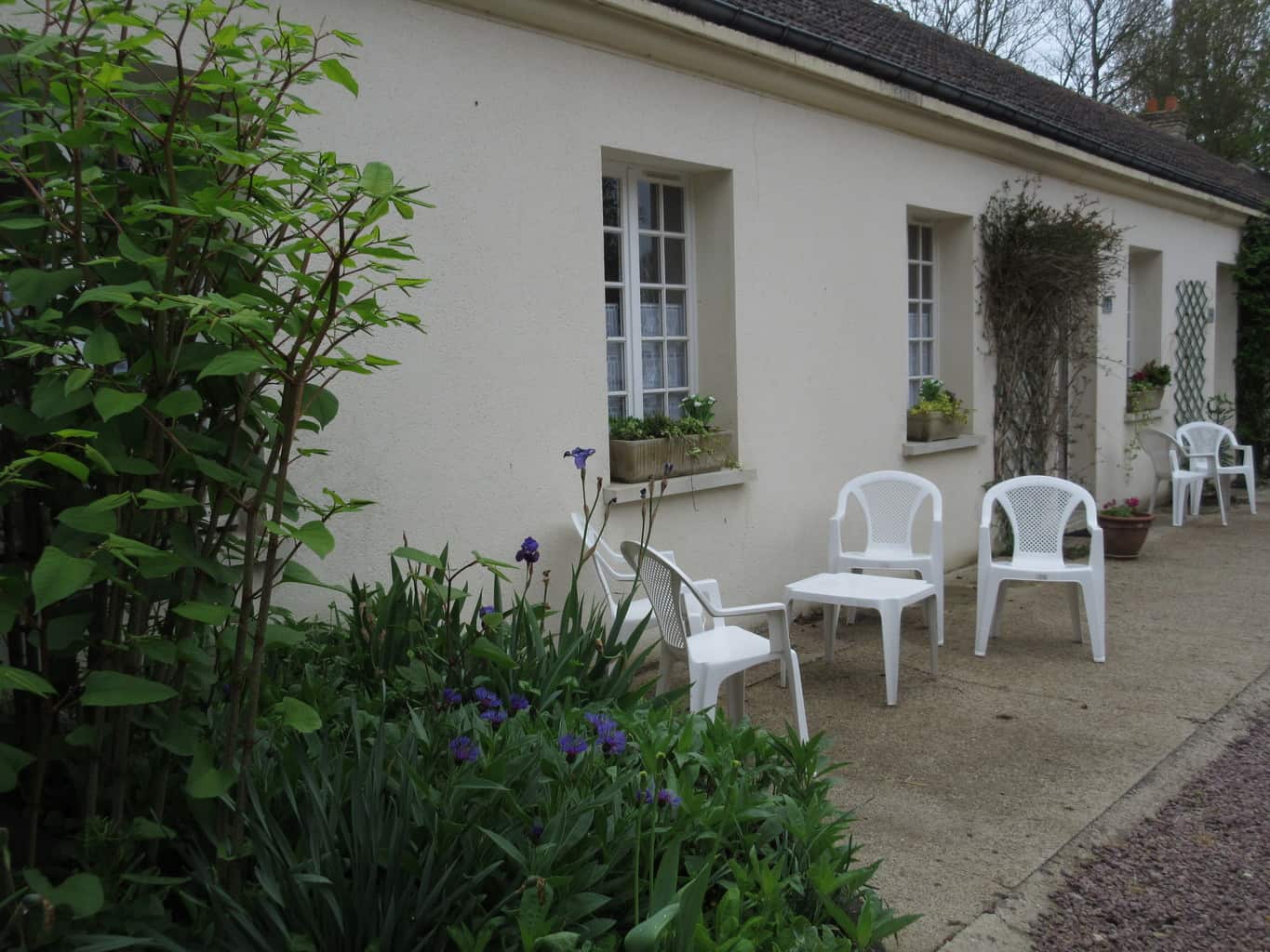 terrasse sur cour